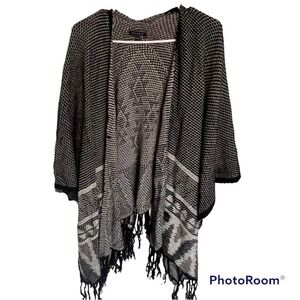 Kiara Open Front Fringe Cardigan